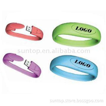 usb silicone bracelet